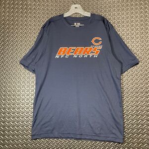 Chicago Bears Navy Blue Bears NFC North Athletic‎ Training Shirt Men's Size XL